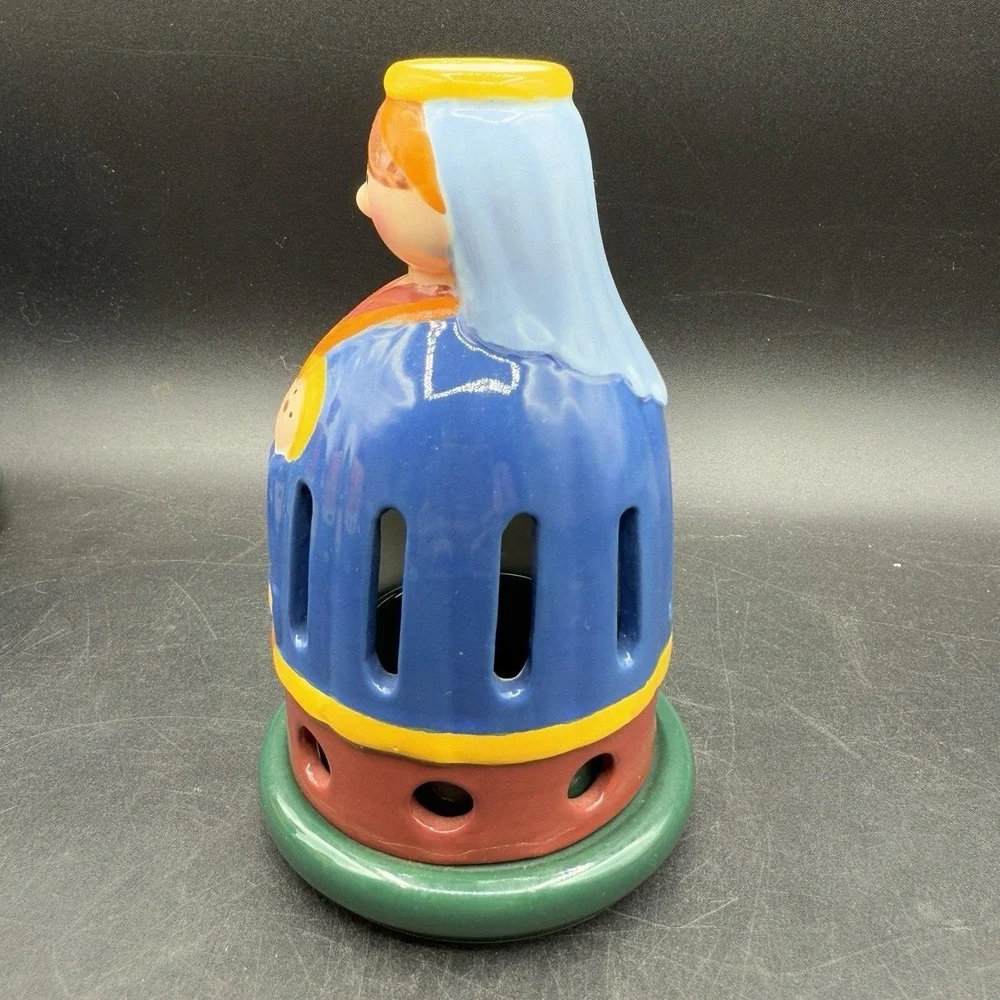 Villeroy & Boch Mary Baby Jesus Nativity Candlestick/Votive Christmas‎ Decolight